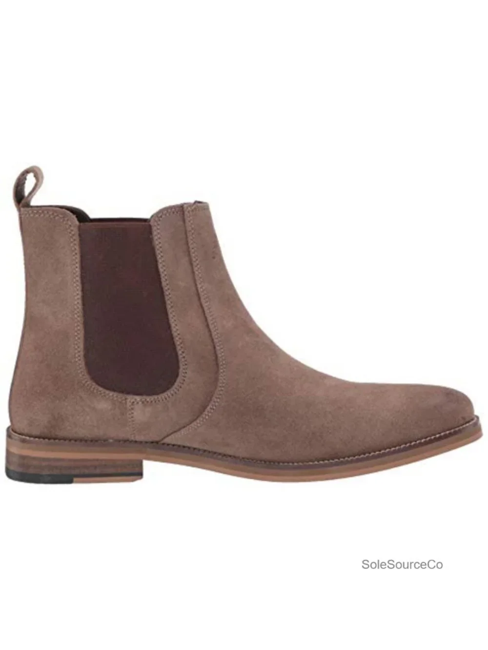 Men's Suede Chelsea Boot Ankle High Leather Casual Boot